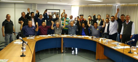 Dirigentes metalúrgicos definiram ação conjunta / / Créditos: Divulgação Dirigentes metalúrgicos definiram ação conjunta