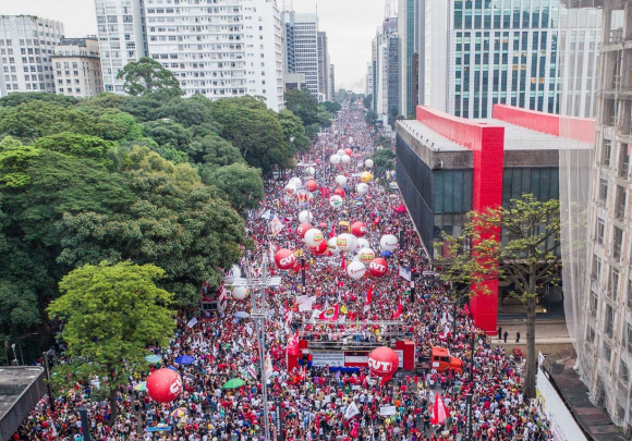 Ato na Paulista fecha dia de mobilização em São Paulo