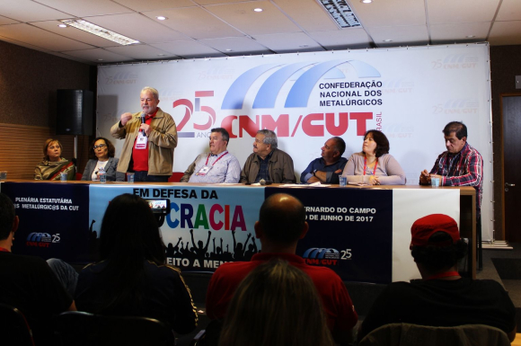 Dirigentes da CUT e do Macrossetor da Indústria / / Créditos: CNM/CUT Dirigentes da CUT e do Macrossetor da Indústria
