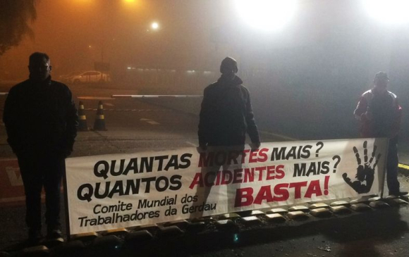 Protesto contra falta de segurança / / Créditos: Divulgação Protesto contra falta de segurança