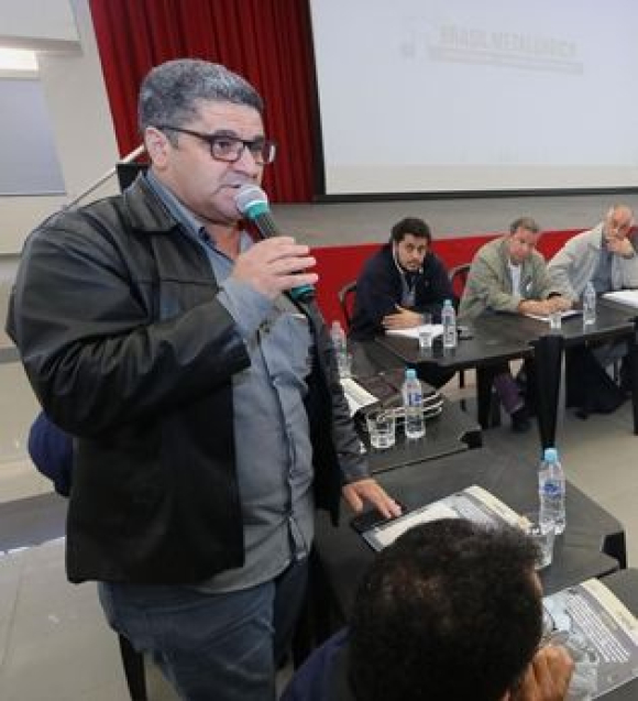 Carpinha, da FEM-CUT/SP / / Créditos: Edu Guimarães/SMABC Carpinha, da FEM-CUT/SP