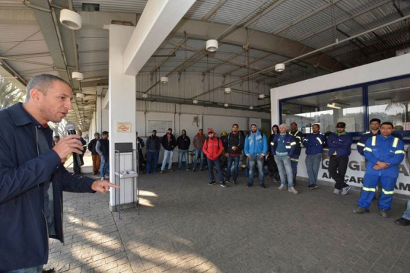 Leandro Soares: é preciso resistir à reforma trabalhista / / Créditos: Foguinho/Sind Met Sorocaba Leandro Soares: é preciso resistir à reforma trabalhista