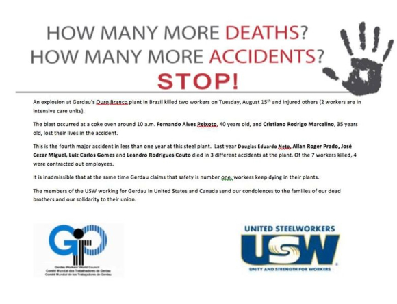 Boletim distribuído nas plantas dos EUA e Canadá / / Créditos: Divulgação Boletim distribuído nas plantas dos EUA e Canadá