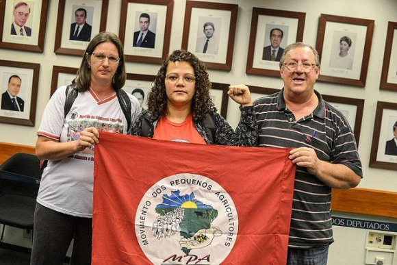 Leila Denise, Josi Costa e Sergio Görgen deram início à greve de fome logo após audiência pública que discutia os impactos da reform