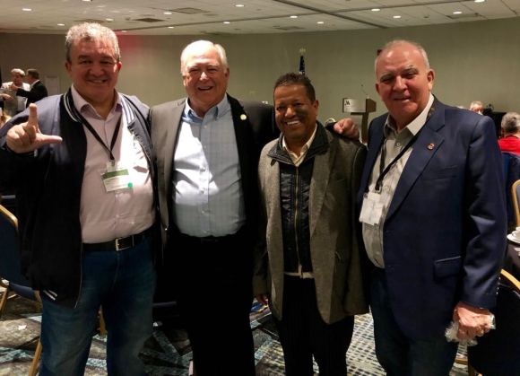 Delegação brasileira: / / Créditos: Rafael Guerra Delegação brasileira: