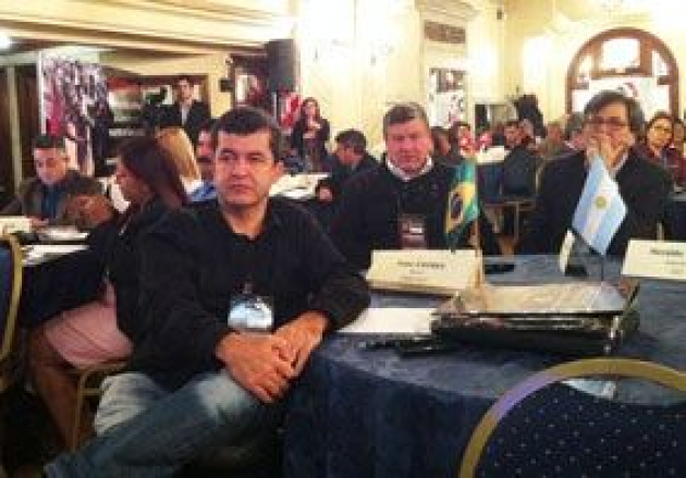 João Cayres na reunião em Buenos Aires /  / Créditos: Divulgação João Cayres na reunião em Buenos Aires