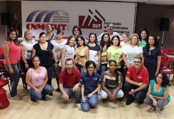 Participantes e assessores do Intercâmbio de Mulheres / / Créditos: Shayane Servilha Participantes e assessores do Intercâmbio de Mulheres