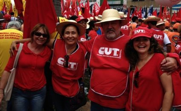 Cida Trajano (CNTV), Lu Varjão (CNQ), Paulo Cayres e Juvândia (Bancários SP) / / Créditos: Divulgação Cida Trajano (CNTV), Lu Varjão (CNQ), Paulo Cayres e Juvândia (Bancários SP)