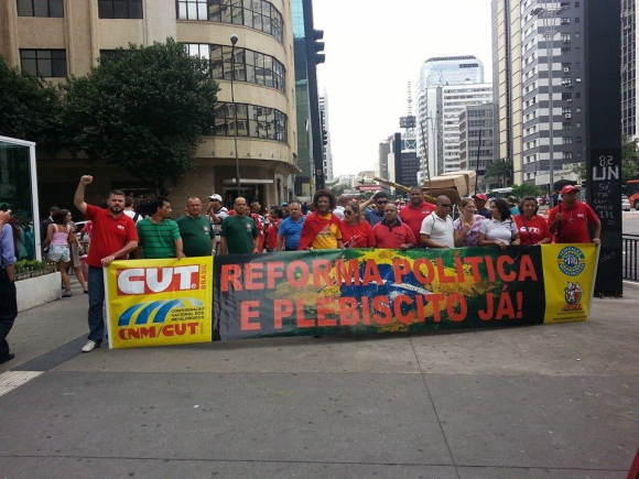 Metalúrgicos na Marcha / / Créditos: Divulgação Metalúrgicos na Marcha